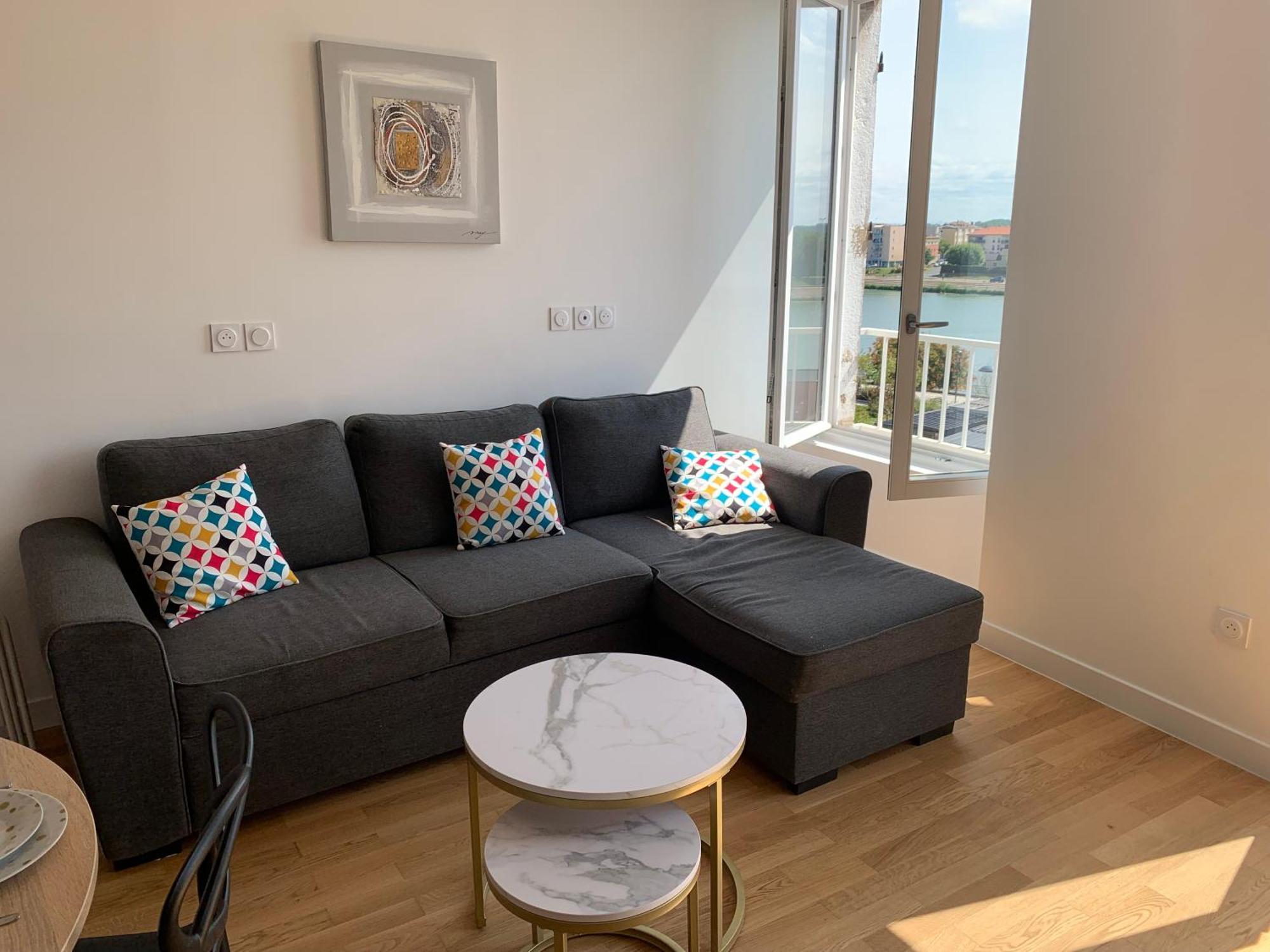 Appartement Neuf, Vue Sur Saone Macon Exterior photo